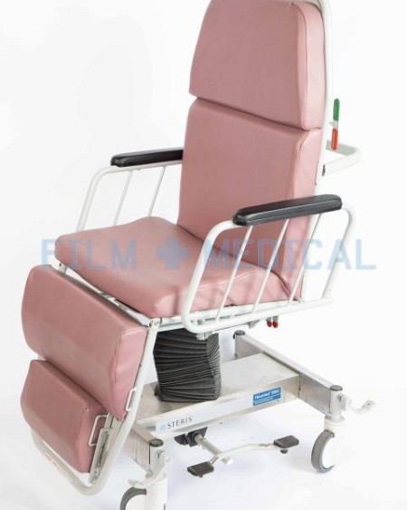 Patient transfer chair - pink